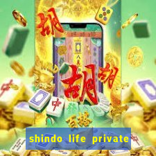 shindo life private server blaze